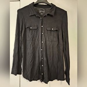 Rhinestone Button Down